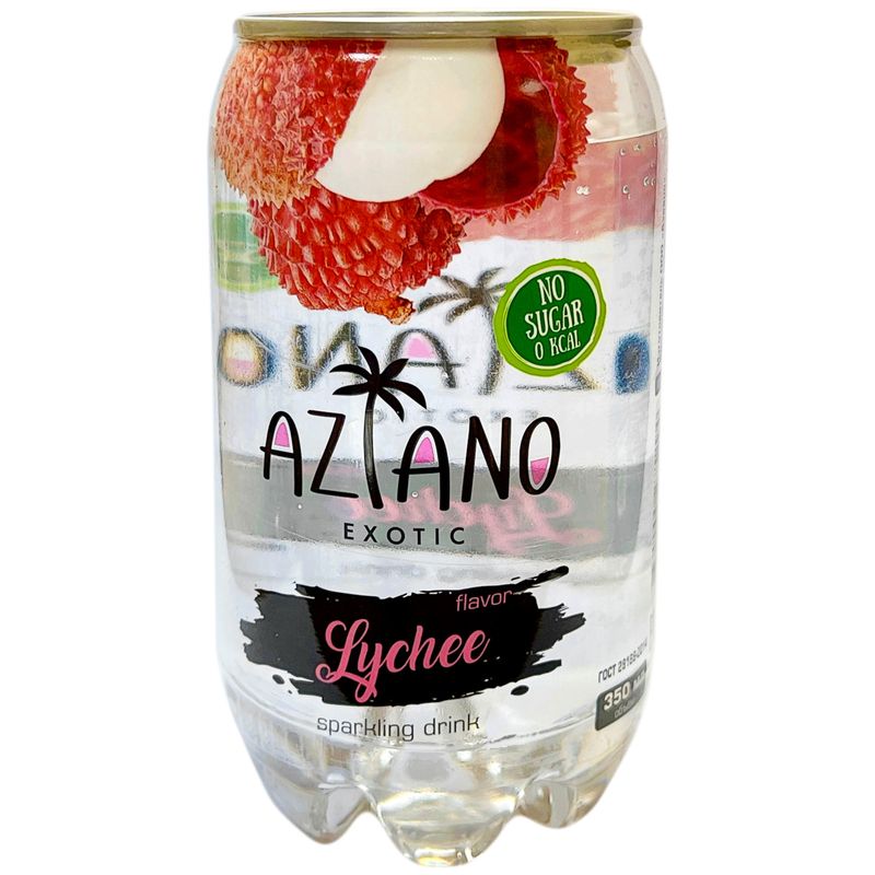 

Напиток Aziano Lychee газированный со вкусом личи 350 мл
