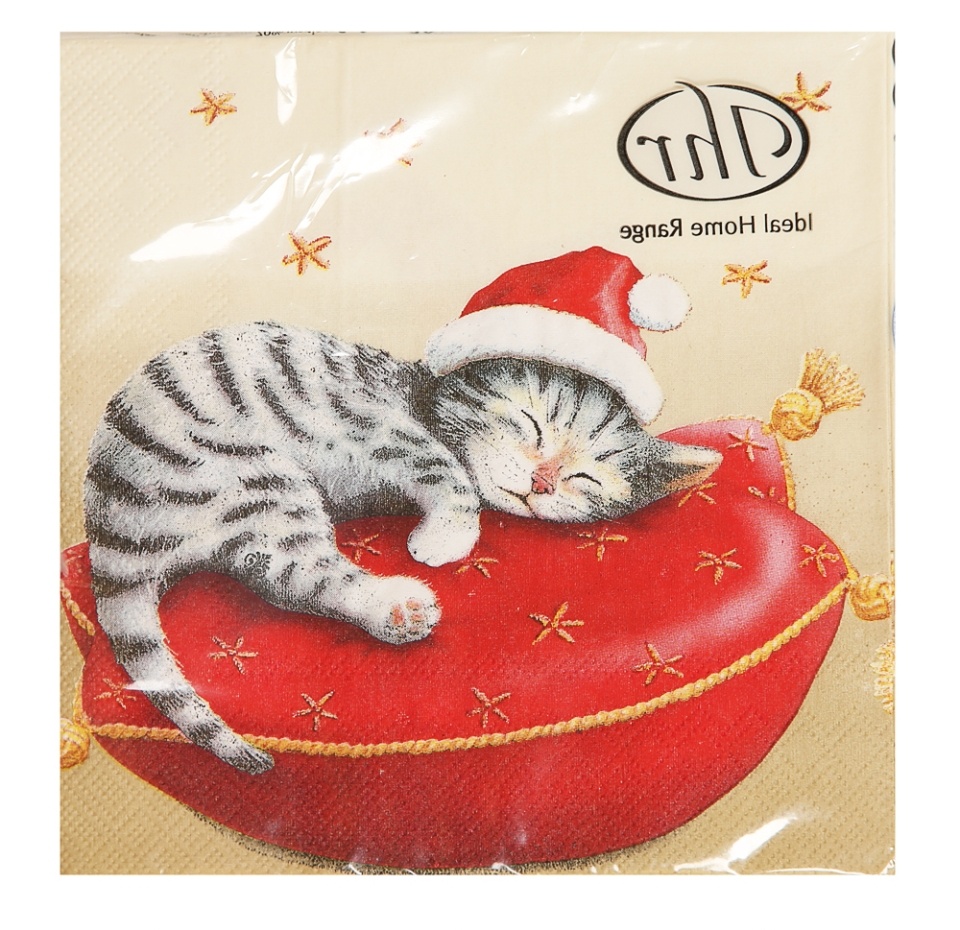 

Салфетки бумажные Ihr друзья Санты 33х33 см, 20 шт.