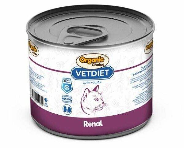Корм для кошек Organic Сhoice VET Renal профилактика болезней почек