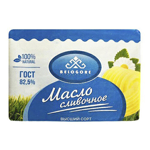 Масло сливочное Belogore Традиционное 82,5%