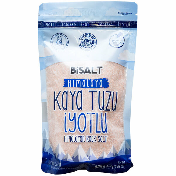 Соль Гималайская йодированная ТМ Bisalt