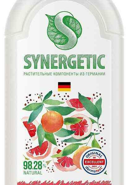 Гель-бальзам для мытья посуды Synergetic Розовый грейпфрут и специи