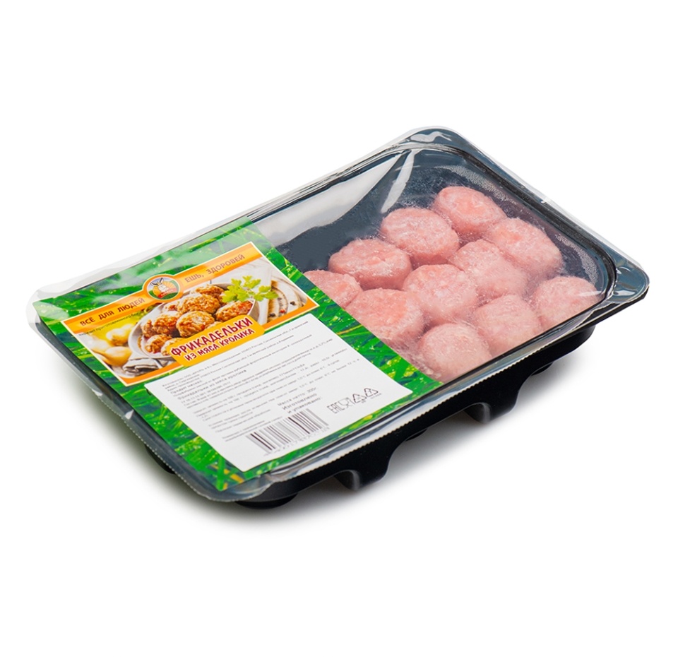 

Фрикадельки из мяса кролика охлажденные КролЪиК 300 г, Россия
