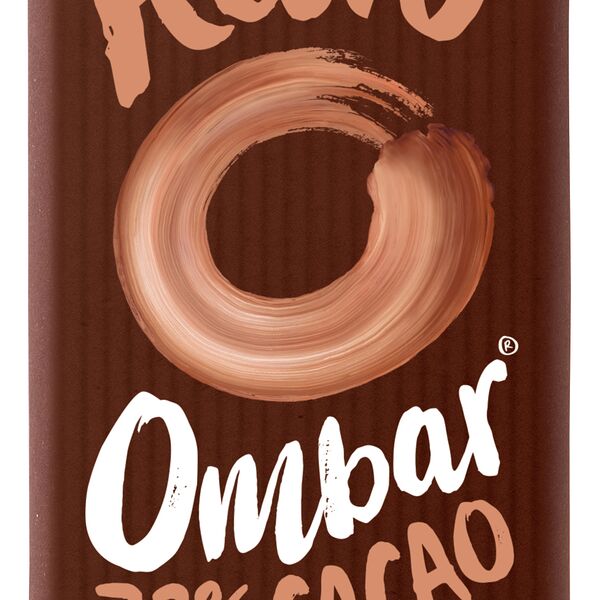 Шоколад органический Ombar, горький 72% какао Keep it raw