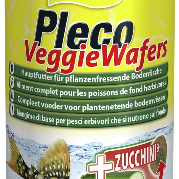 Tetra Pleco Veggie Wafers корм для питающихся на дне рыб (пластины)