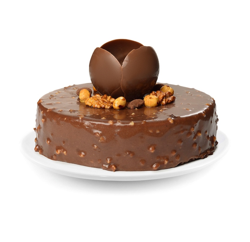 

Торт Азбука вкуса Ореховый с пралине 1 кг