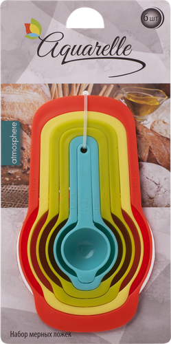 

Набор ложек мерных Atmosphere Aquarelle Pastel 6 шт.