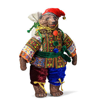 

Интерьерная кукла Кукольная мастерская на Ланском Медведь "Путешественник", Россия