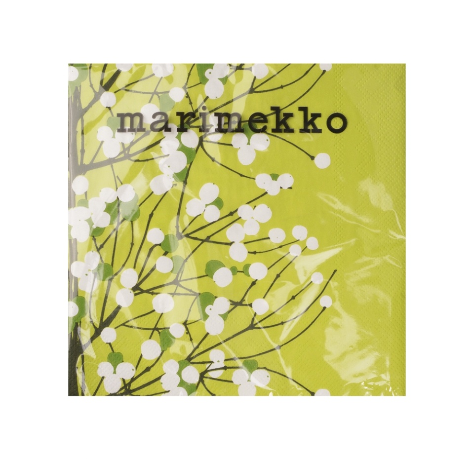 

Салфетки бумажные Luminarja 33х33см 3-сл зеленые Ihr 1 уп. 20 шт Германия