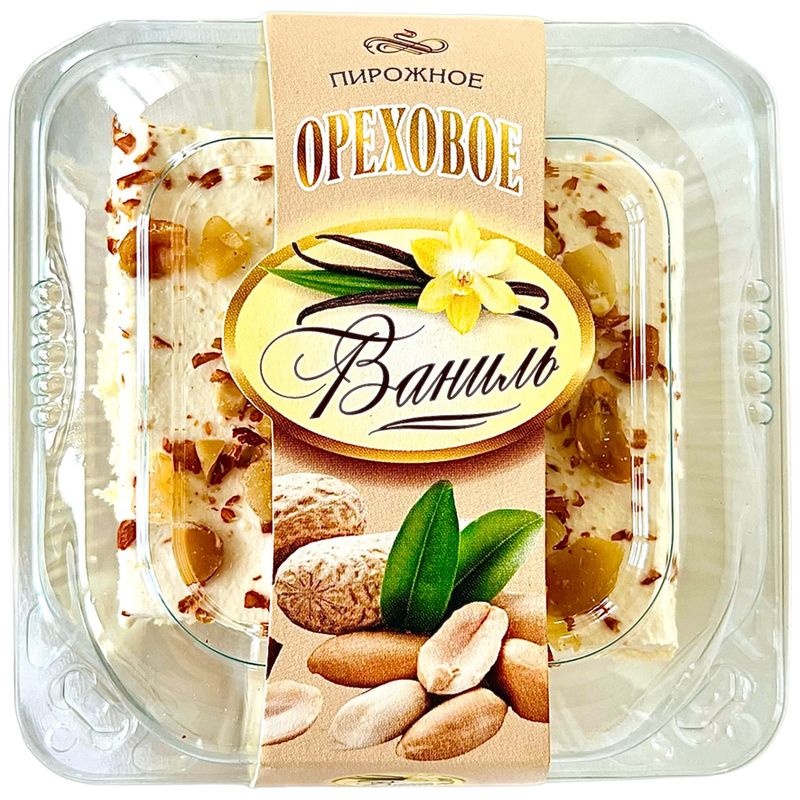 

Пирожное Ваниль Ореховое, 150 г