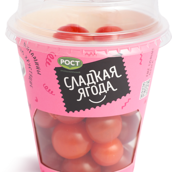Томаты черри Сладкая ягода красные в шейкере, 200г