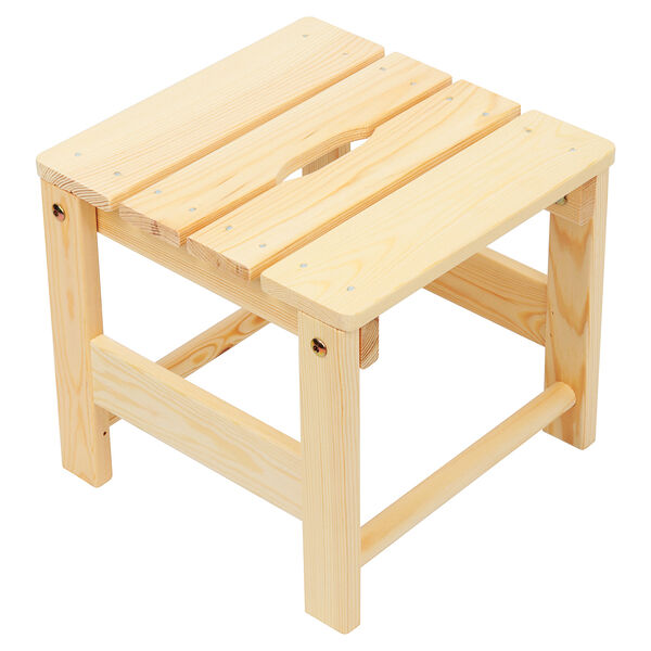 Табурет-банкетка смурфен 33x33x30см, неокрашенный, 500899