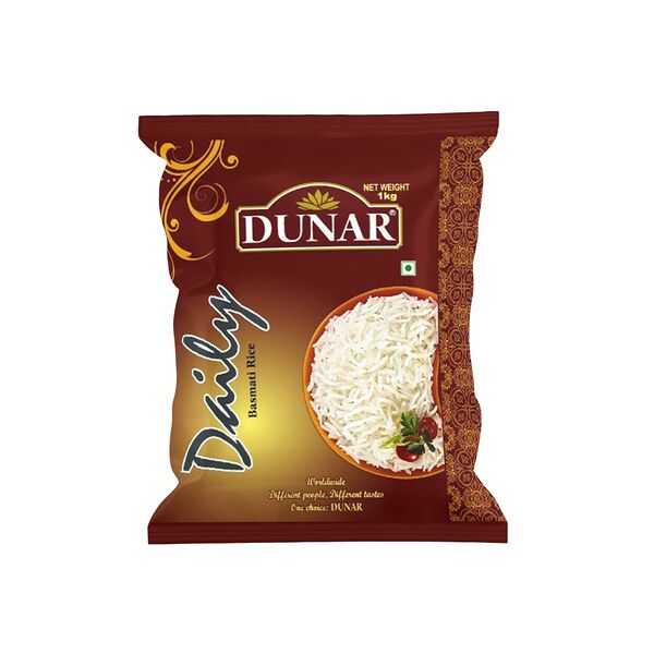 Рис Басмати Dunar Дейли дл/зерн 0,5кг