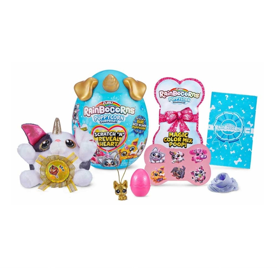 

Игрушка Zuru RainBocoRns плюш-сюрприз Puppycorn мини в яйце, 1шт, в ассортименте