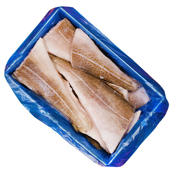 Филе трески на коже замороженное ОПТ