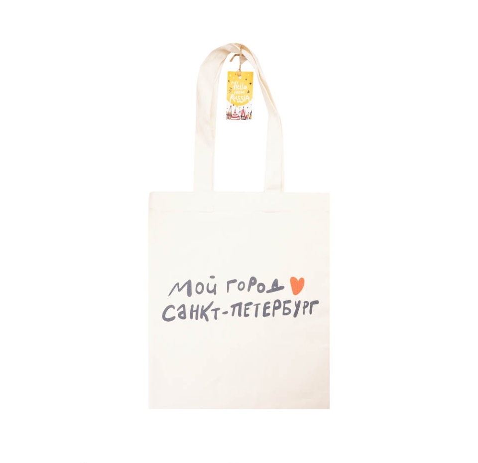 

Эко-сумка Мой город Санкт-Петербург 1 шт