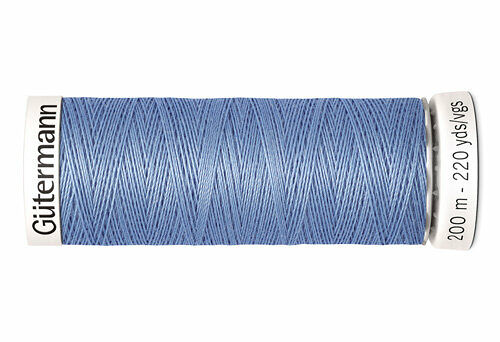 748277 Нить Sew-all для всех материалов, 200м, 100% п/э Gutermann(074 сиренево-джинсовый)
