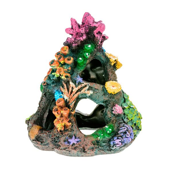 Декорация для аквариума укрытие, 14,5х14х15,5см