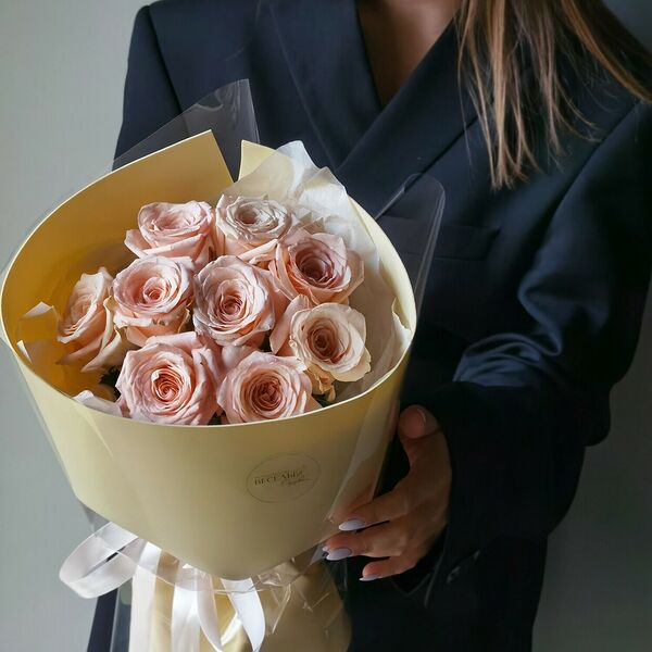 Букет из 9 роз «Кимберли»