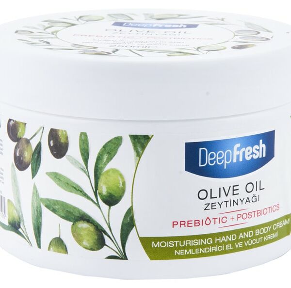 Крем для рук и тела Deep Fresh Оливковое масло увлажняющий 250мл