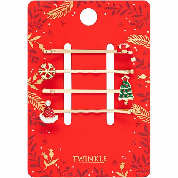 Заколки-невидимки Christmas Eve для волос lta0022987, 4шт