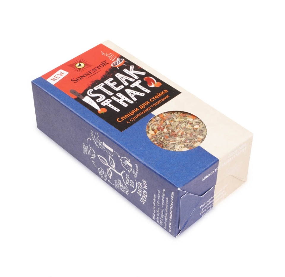 

Приправа для стейка с сушеными томатами Sonnentor 50 г, Австрия