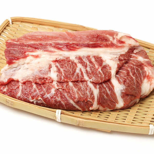 Шейка свиная АШАН Красная птица Фермерская бескостная охлажденная (1,6-2,4 кг), 1 упаковка 