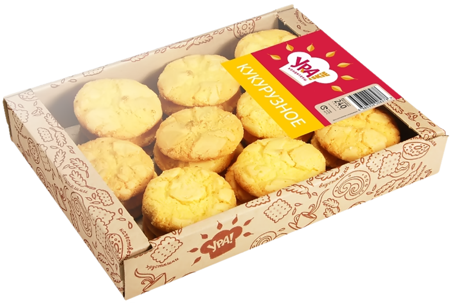 

Печенье Ура! Кондитеры Кукурузное 240 г