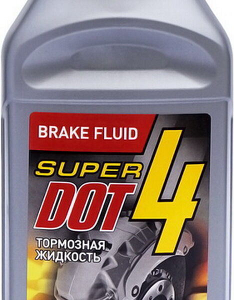 Тормозная  жидкость SUPER DOT 4   400 г.