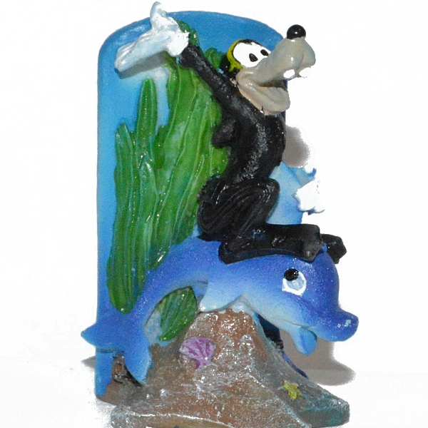 Декорация для аквариума Гуфи и дельфин (MMCR15)