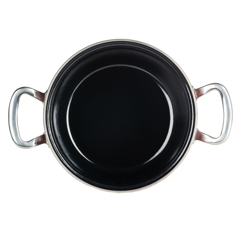 

Кастрюля с крышкой Kochstar Copper Core Cookware диаметр 24 см, 4.3 л эмаль, цвет бордо, Германия