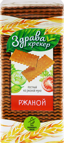 

Крекеры Здрава Дымка Ржаной 250 г