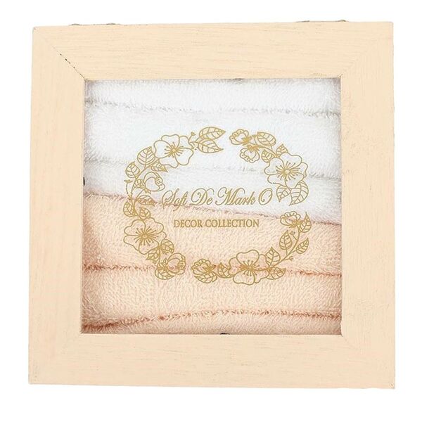Набор салфеток в коробке Sofi De Marko Тина, 6 шт, 30х30 см, персик, 100% хлопок