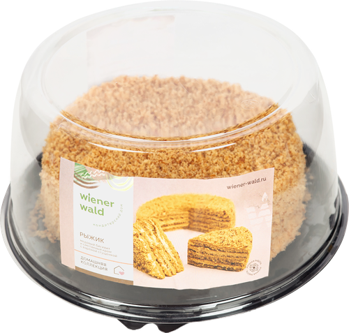 

Торт бисквитный Wiener Wald Рыжик 750 г