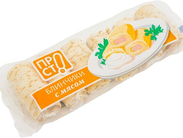 Блинчики Просто с мясом 420 г