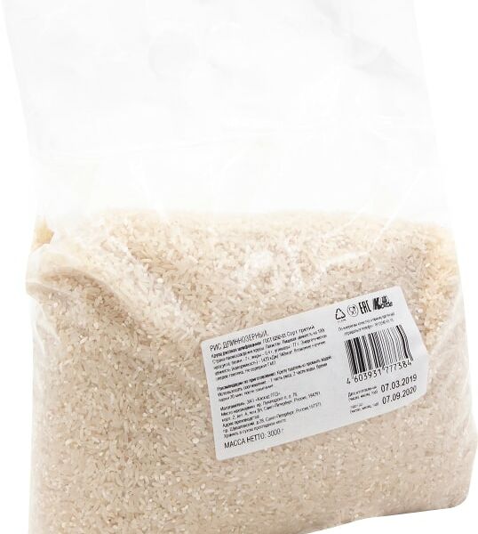 Рис Каскад длиннозерный 3кг