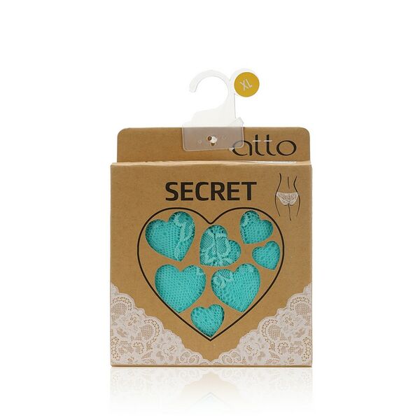 Женские трусы - бразилиана Atto Secret, Ментоловый, XL