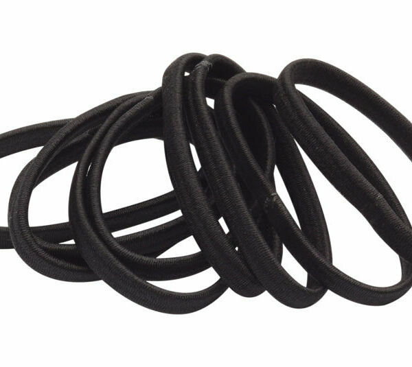 Гурмандиз Набор резинок для волос черный, 10 шт.