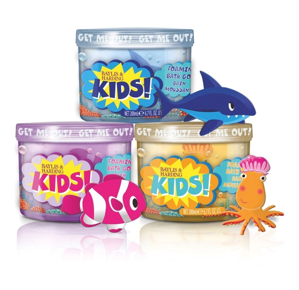

Детская пена для ванны с игрушкой Kids Goo, Baylis & Harding