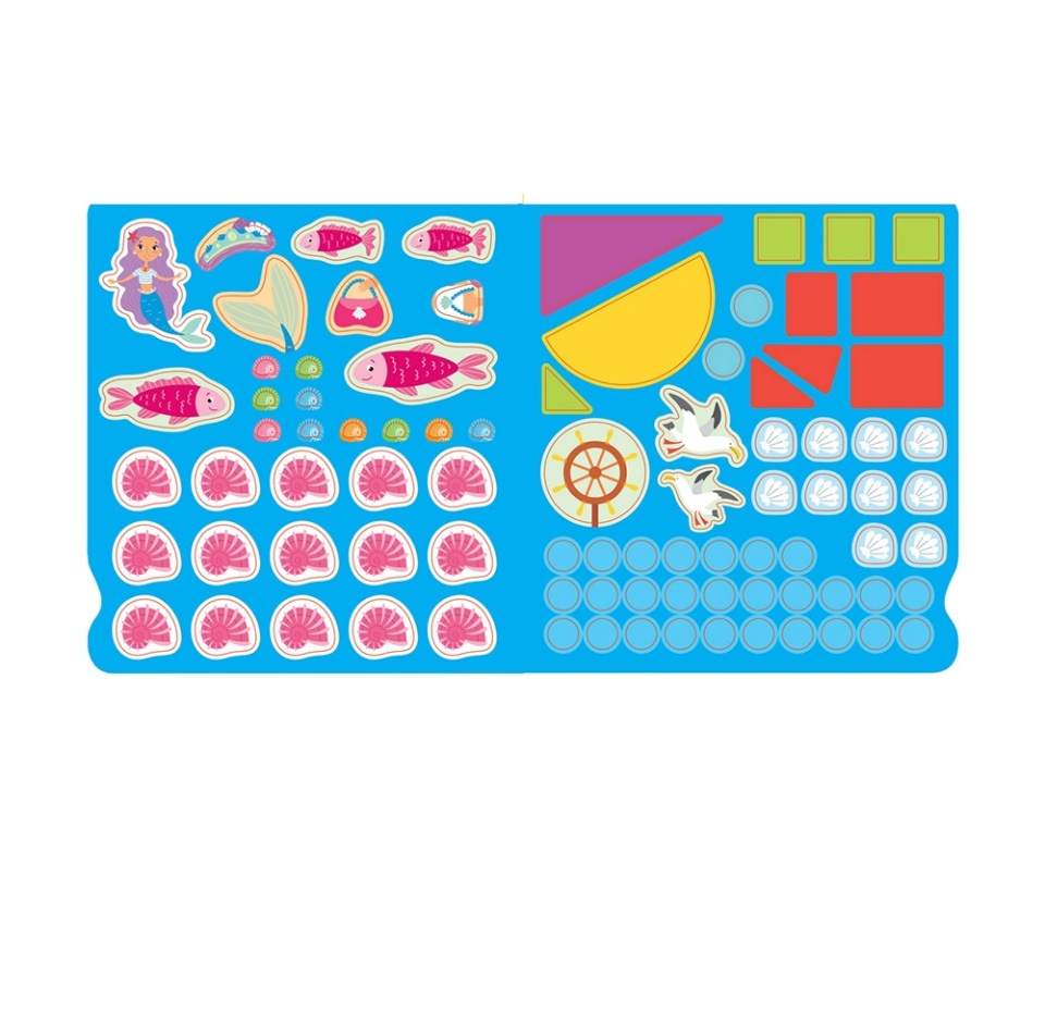 

Книжка Активити для девочек Русалочка