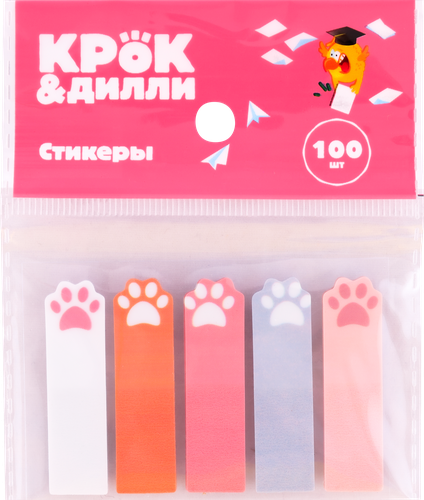

Стикеры Крок&Дилли Крок 4,5x1,2см