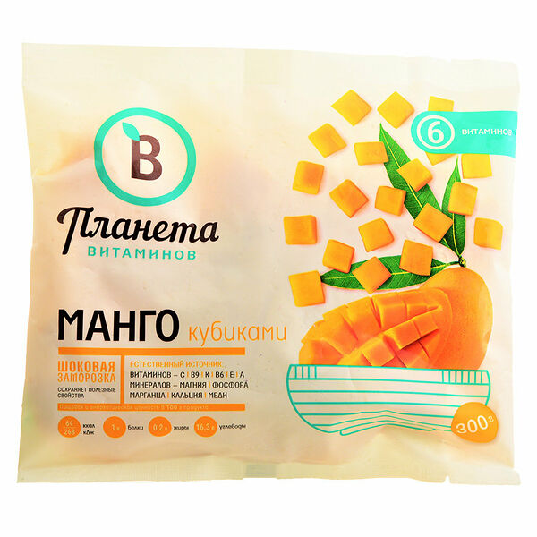 Манго кубиками Планета Витаминов