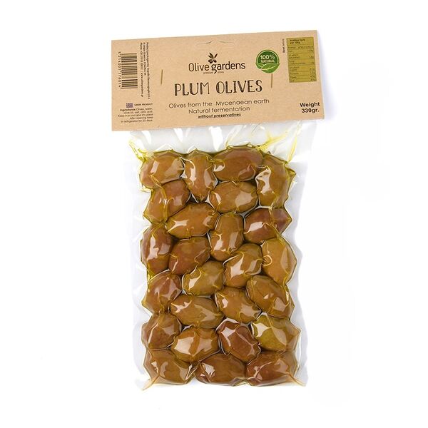 Оливки Olive Gardens зеленые Дамаскиноэлия с косточкой