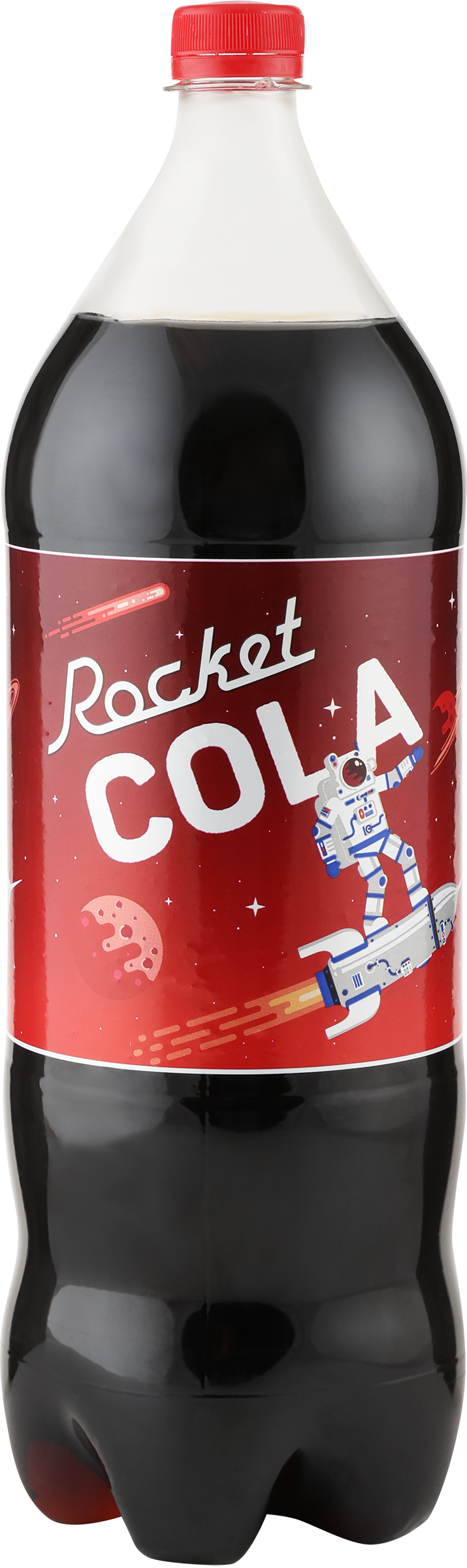 

Напиток Rocket Cola сильногазированный 2 л