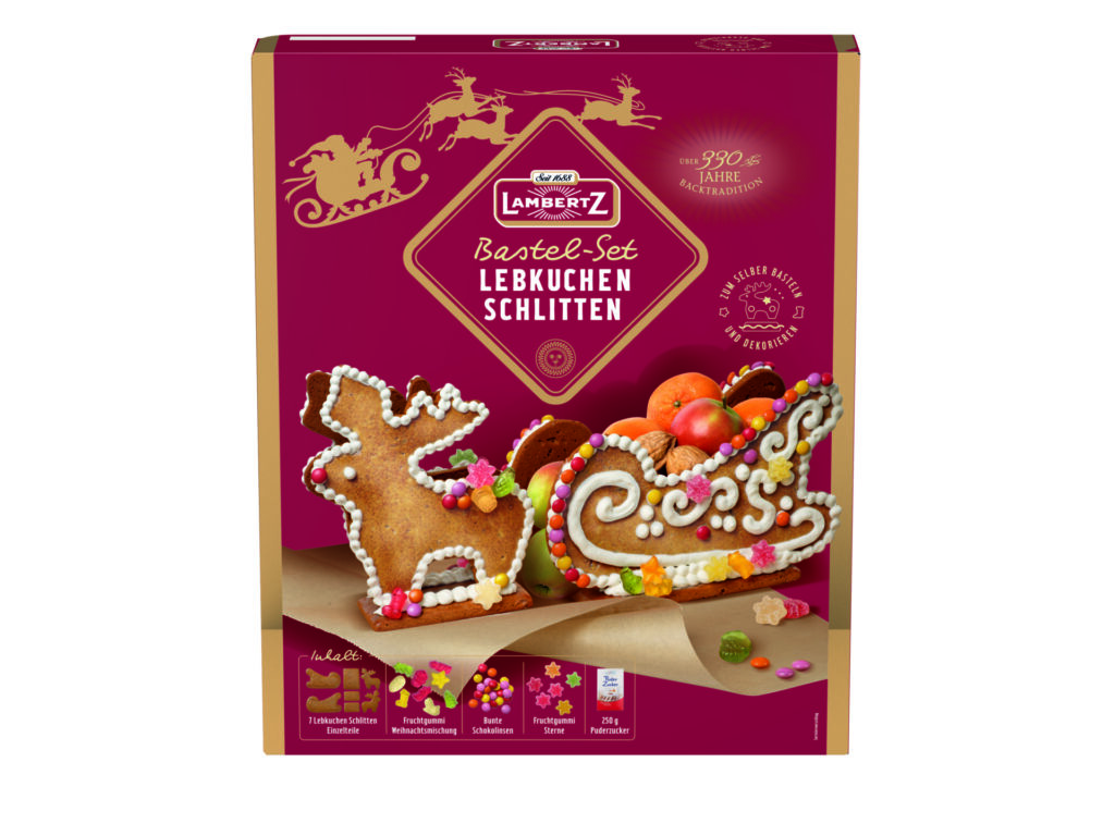 

Сани пряничные Lambertz 828 г