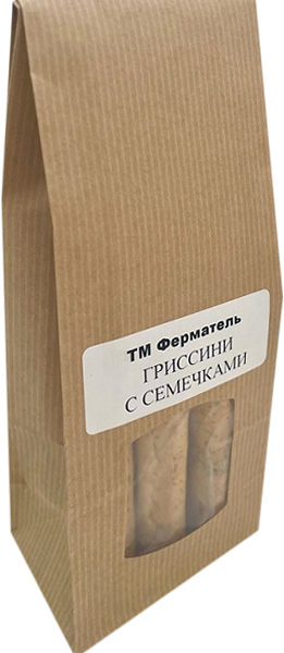 Гриссини Ферматель с семечками, 150 г