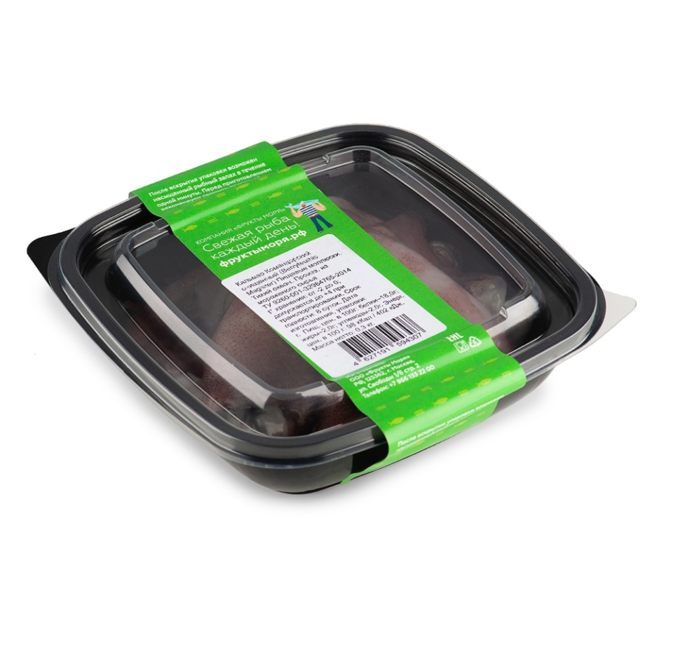 

Кальмар Фрукты моря очищенный 300 г