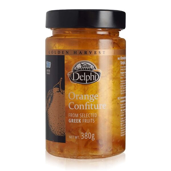 Конфитюр из апельсинов, Delphi, 380 г, Греция