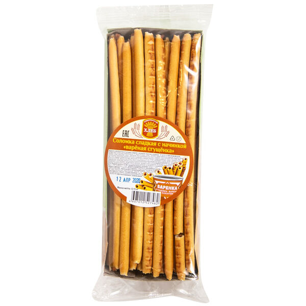 Соломка сладкая ЭлектростальХлеб с варёной сгущёнкой