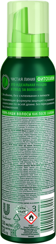 

Пена для волос Чистая Линия Фитосалон Объем от корней 150 мл